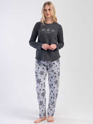 Купить Байковый комплект с длинным рукавом VIENETTA 4030091807 в Украина в Lingerie.ua - Одяг для дому та відпочинку, Фото 1