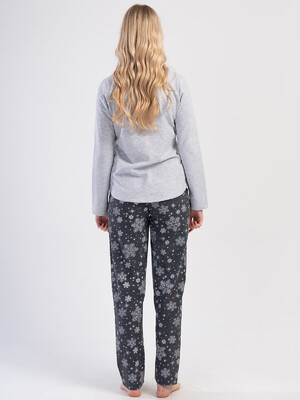 Купить Байковый комплект с длинным рукавом VIENETTA 4030091807 в Украина в Lingerie.ua - Одяг для дому та відпочинку, Фото 2