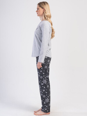 Купить Байковый комплект с длинным рукавом VIENETTA 4030091807 в Украина в Lingerie.ua - Одяг для дому та відпочинку, Фото 6