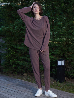 Купить Женский повседневный костюм с брюками VIENETTA PLUS 4052900000 в Украина в Lingerie.ua - Одяг для дому та відпочинку, Фото 3