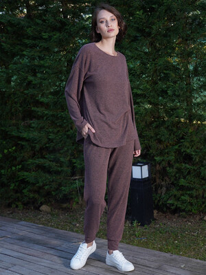 Купить Женский повседневный костюм с брюками VIENETTA PLUS 4052900000 в Украина в Lingerie.ua - Одяг для дому та відпочинку, Фото 4