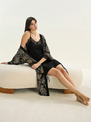 Купить Комплект из ночной сорочки и халата SEVIM 16019 в Украина в Lingerie.ua - Одяг для дому та відпочинку, Фото 12