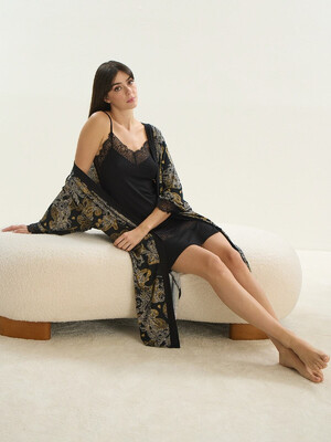 Купить Комплект из ночной сорочки и халата SEVIM 16019 в Украина в Lingerie.ua - Одяг для дому та відпочинку, Фото 10