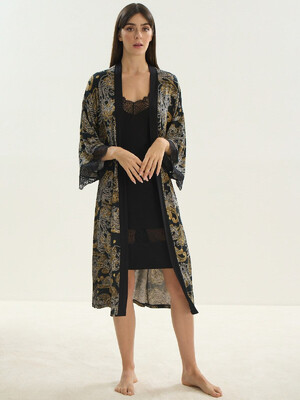 Купить Комплект из ночной сорочки и халата SEVIM 16019 в Украина в Lingerie.ua - Одяг для дому та відпочинку, Фото 5