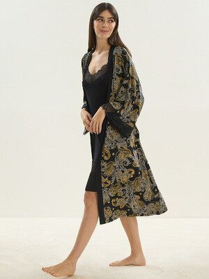 Купить Комплект из ночной сорочки и халата SEVIM 16019 в Украина в Lingerie.ua - Одяг для дому та відпочинку, Фото 4