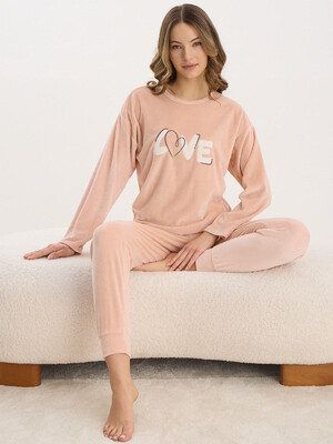 Купить Велюровый костюм с брюками SEVIM 16225 в Украина в Lingerie.ua - Одяг для дому та відпочинку, Фото 5