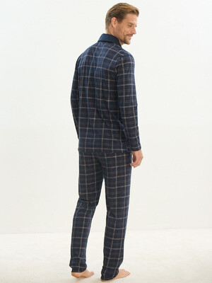 Купить Хлопковая пижама с длинным рукавом SVM 9535 в Украина в Lingerie.ua - Одяг для дому та відпочинку, Фото 2