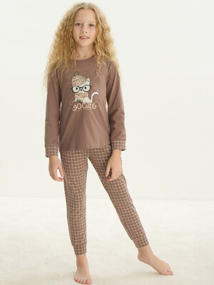 Купить Хлопковый домашний комплект для девочки ZEY ZEY 8735 в Украина