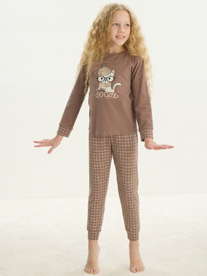 Купить Хлопковый домашний комплект для девочки ZEY ZEY 8735 в Украина в Lingerie.ua - Одяг для дому та відпочинку, Фото 2