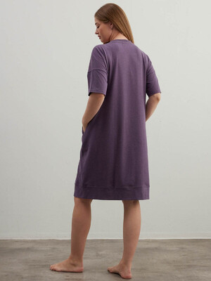 Купить Хлопковая домашняя туника большого размера HAYS 40391 в Украина в Lingerie.ua - Одяг для дому та відпочинку, Фото 2