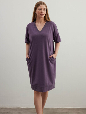 Купить Хлопковая домашняя туника большого размера HAYS 40391 в Украина в Lingerie.ua - Одяг для дому та відпочинку, Фото 9