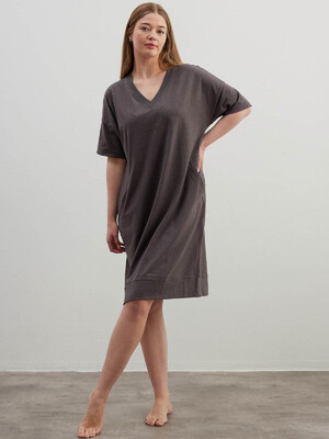 Купить Хлопковая домашняя туника большого размера HAYS 40391 в Украина в Lingerie.ua - Одяг для дому та відпочинку, Фото 3