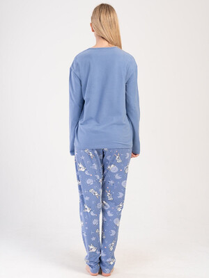 Купить Хлопковый домашний комплект большого размера VIENETTA PINK 4040315110 в Украина в Lingerie.ua - Одяг для дому та відпочинку, Фото 4