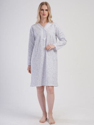 Купить Байковая ночная сорочка большого размера VIENETTA 1617120524 в Украина