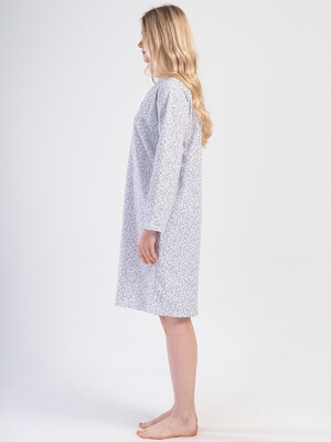 Купить Байковая ночная сорочка большого размера VIENETTA 1617120524 в Украина в Lingerie.ua - Одяг для дому та відпочинку, Фото 6