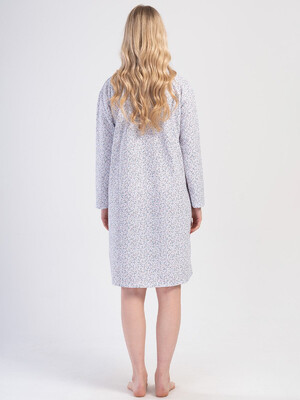 Купить Байковая ночная сорочка большого размера VIENETTA 1617120524 в Украина в Lingerie.ua - Одяг для дому та відпочинку, Фото 11