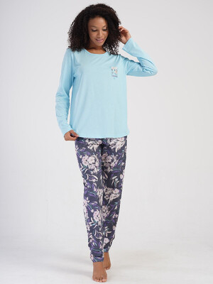 Купить Хлопковый домашний комплект большого размера VIENETTA 4040790947 в Украина в Lingerie.ua - Одяг для дому та відпочинку, Фото 4