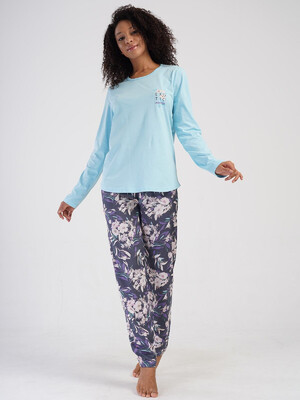 Купить Хлопковый домашний комплект большого размера VIENETTA 4040790947 в Украина в Lingerie.ua - Одяг для дому та відпочинку, Фото 3