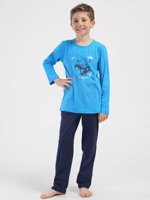 Купить Хлопковый детский домашний комплект с длинным рукавом VIENETTA KIDS 4051230000 в Украина