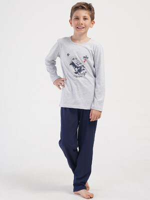 Купить Хлопковый детский домашний комплект с длинным рукавом VIENETTA KIDS 4051230000 в Украина в Lingerie.ua - Одяг для дому та відпочинку, Фото 7