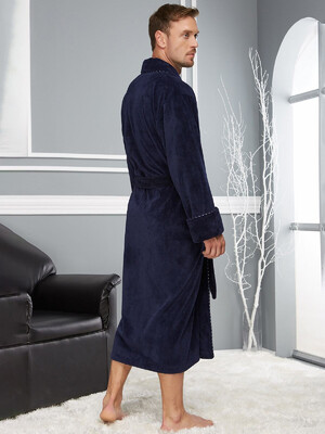 Купить Махровый длинный мужской халат NUSA 2960 в Украина в Lingerie.ua - Одяг для дому та відпочинку, Фото 2