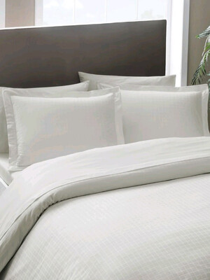 Купить Двуспальный комплект постельного белья TAC Jakar Saten Delux Harvey в Украина в Lingerie.ua - Одяг для дому та відпочинку, Фото 1