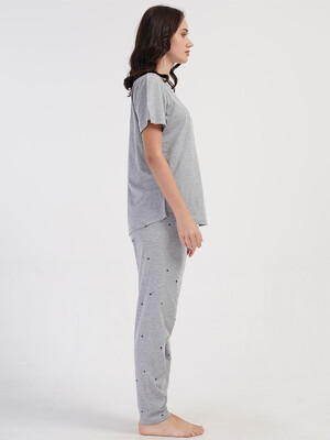 Купить Хлопковый домашний комплект с коротким рукавом VIENETTA 4081450495 в Украина в Lingerie.ua - Одяг для дому та відпочинку, Фото 11