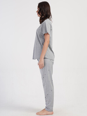 Купить Хлопковый домашний комплект с коротким рукавом VIENETTA 4081450495 в Украина в Lingerie.ua - Одяг для дому та відпочинку, Фото 9