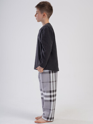 Купить Теплый флисовый костюм подростковый VIENETTA KIDS 4030570188 в Украина в Lingerie.ua - Одяг для дому та відпочинку, Фото 4