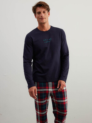 Купить Хлопковый домашний костюм с брюками HAYS 40329 в Украина в Lingerie.ua - Одяг для дому та відпочинку, Фото 2