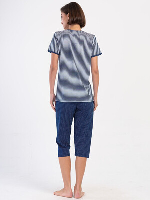 Купить Комплект женский из футболки и капри VIENETTA 4070181913 в Украина в Lingerie.ua - Одяг для дому та відпочинку, Фото 4