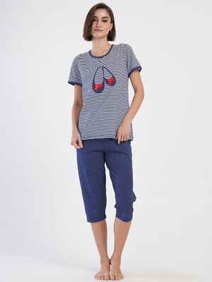 Купить Комплект женский из футболки и капри VIENETTA 4070181913 в Украина в Lingerie.ua - Одяг для дому та відпочинку, Фото 8