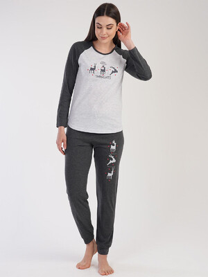 Купить Домашний комплект с длинным рукавом VIENETTA 3041010000 в Украина в Lingerie.ua - Одяг для дому та відпочинку, Фото 2