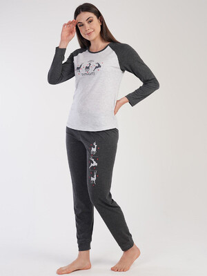 Купить Домашний комплект с длинным рукавом VIENETTA 3041010000 в Украина в Lingerie.ua - Одяг для дому та відпочинку, Фото 6