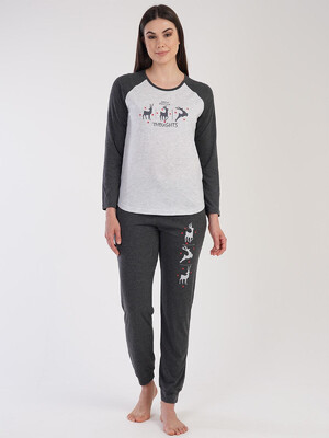 Купить Домашний комплект с длинным рукавом VIENETTA 3041010000 в Украина в Lingerie.ua - Одяг для дому та відпочинку, Фото 8