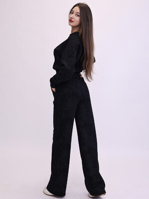 Купить Теплый женский костюм из свитшота и брюк палаццо LINGERIE 170744 в Украина в Lingerie.ua - Одяг для дому та відпочинку, Фото 2