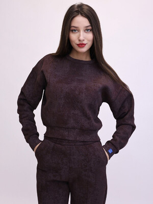 Купить Теплый женский костюм из свитшота и брюк палаццо LINGERIE 170744 в Украина в Lingerie.ua - Одяг для дому та відпочинку, Фото 13