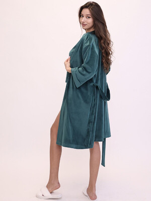 Купить Велюровый женский халат кимоно LINGERIE 170746 в Украина в Lingerie.ua - Одяг для дому та відпочинку, Фото 15