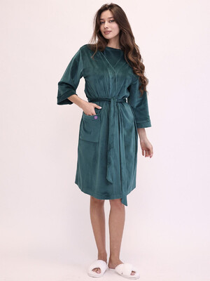 Купить Велюровый женский халат кимоно LINGERIE 170746 в Украина в Lingerie.ua - Одяг для дому та відпочинку, Фото 5