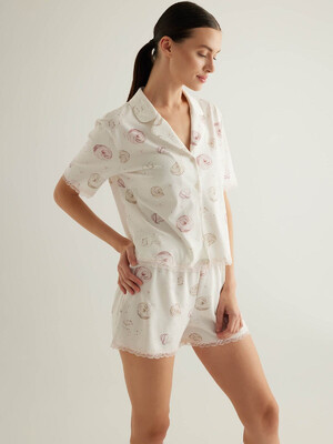 Купить Классическая женская пижама с шортами HAYS 50332 в Украина в Lingerie.ua - Одяг для дому та відпочинку, Фото 3