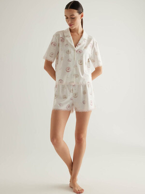 Купить Классическая женская пижама с шортами HAYS 50332 в Украина в Lingerie.ua - Одяг для дому та відпочинку, Фото 5