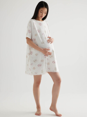 Купить Хлопковая домашняя туника с коротким рукавом HAYS 50467 в Украина в Lingerie.ua - Одяг для дому та відпочинку, Фото 7