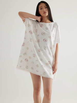 Купить Хлопковая домашняя туника с коротким рукавом HAYS 50467 в Украина в Lingerie.ua - Одяг для дому та відпочинку, Фото 9