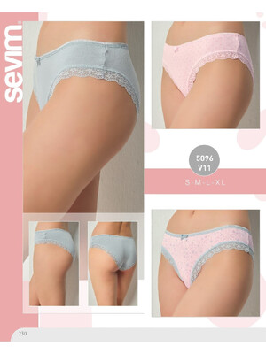 Купить Трусики женские слипы комплект 3 в 1 SEVIM 5096 в Украина в Lingerie.ua - Одяг для дому та відпочинку, Фото 2