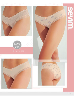 Купить Трусики женские слипы комплект 3 в 1 SEVIM 5096 в Украина в Lingerie.ua - Одяг для дому та відпочинку, Фото 5