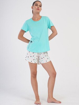 Бавовняний комплект із футболки та шортів VIENETTA 4052830580