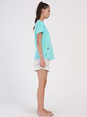 Купить Бавовняний комплект із футболки та шортів VIENETTA 4052830580 в Украина в Lingerie.ua - Одяг для дому та відпочинку, Фото 11