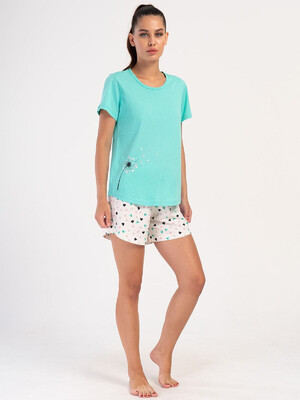 Купить Бавовняний комплект із футболки та шортів VIENETTA 4052830580 в Украина в Lingerie.ua - Одяг для дому та відпочинку, Фото 9