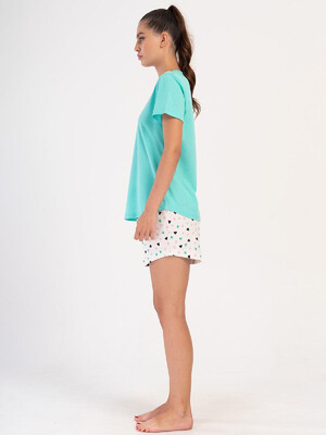 Купить Бавовняний комплект із футболки та шортів VIENETTA 4052830580 в Украина в Lingerie.ua - Одяг для дому та відпочинку, Фото 7