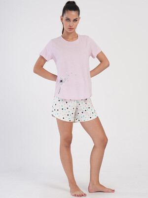 Купить Бавовняний комплект із футболки та шортів VIENETTA 4052830580 в Украина в Lingerie.ua - Одяг для дому та відпочинку, Фото 4